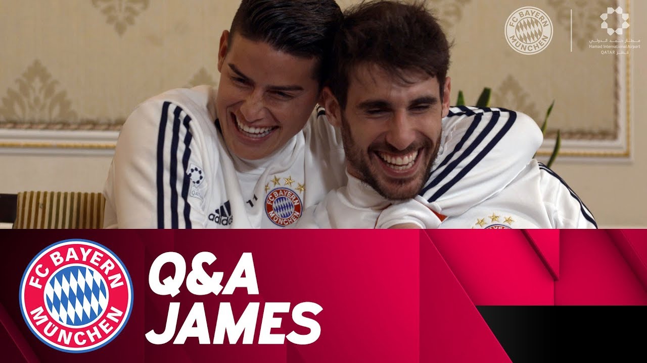 Martínez crashes James Live Q&A 🇨🇴 | ReLive | FC Bayern