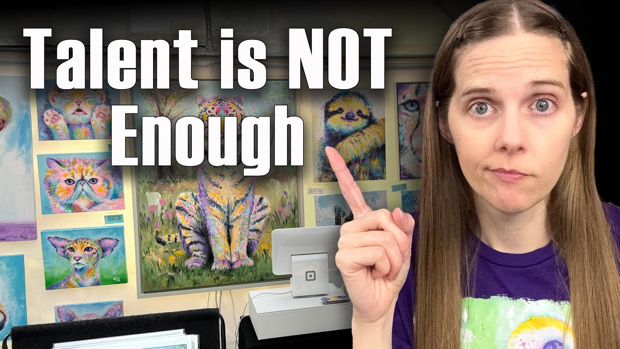 Selling Art is NOT About Talent - Here’s the Truth