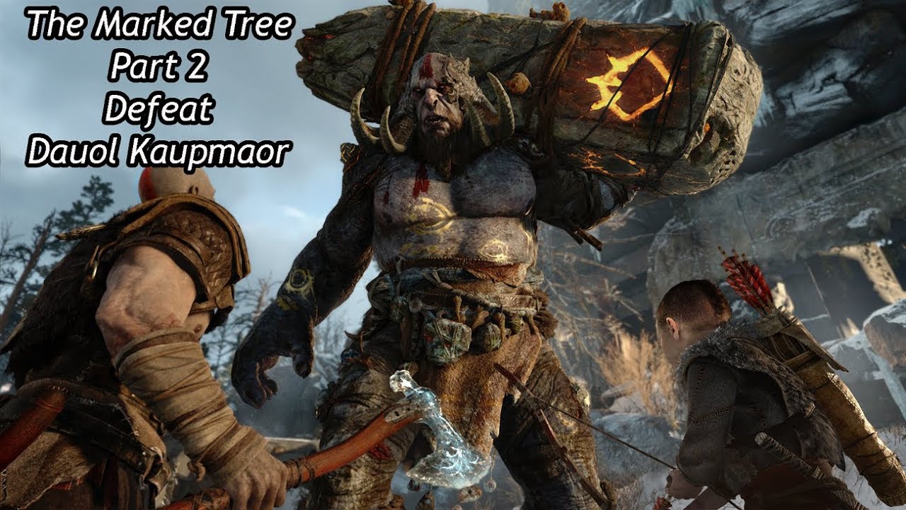 The Marked Tree - Defeat Dauol Kaupmaor - God of War