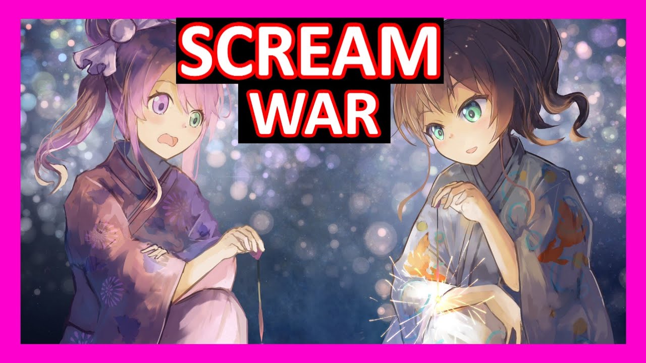 【Hololive】Matsuri & Luna: SCREAM WAR【Eng Sub】