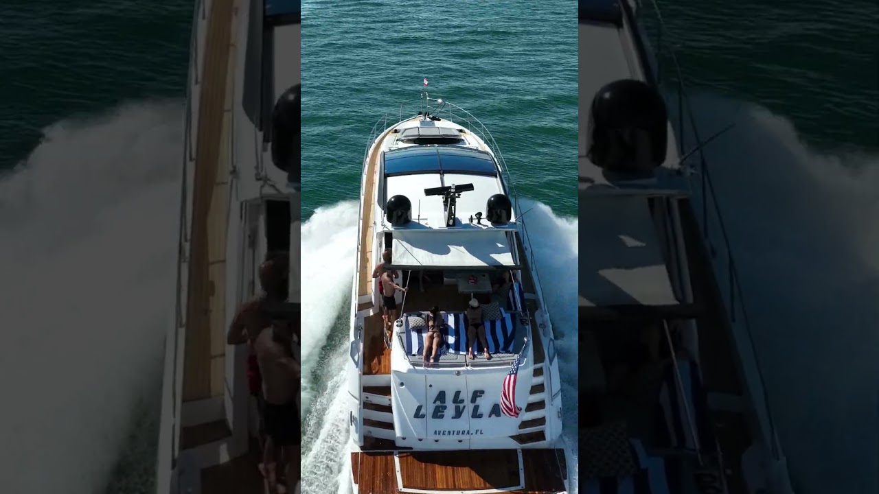 Sunseeker Predator cruising in style!  #luxuryyachtlife #yachtlife #luxuryyacht #luxuryboat #boating