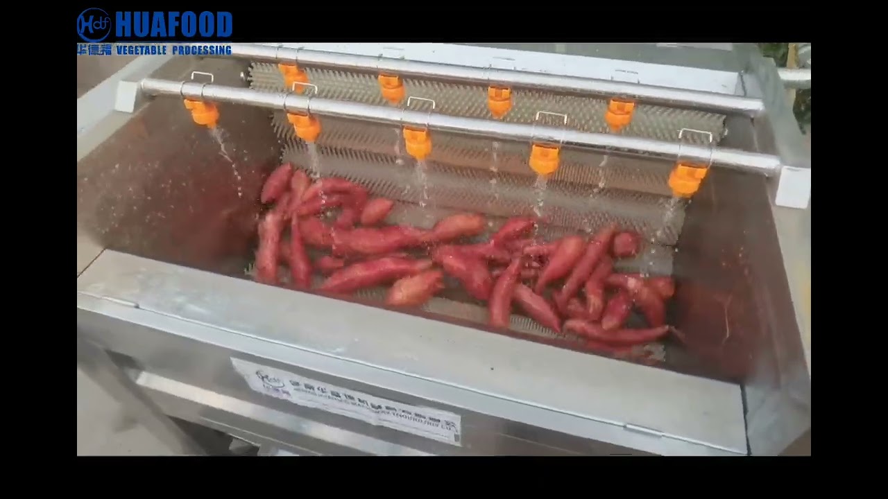 Sweet Potatoes Washing Machine