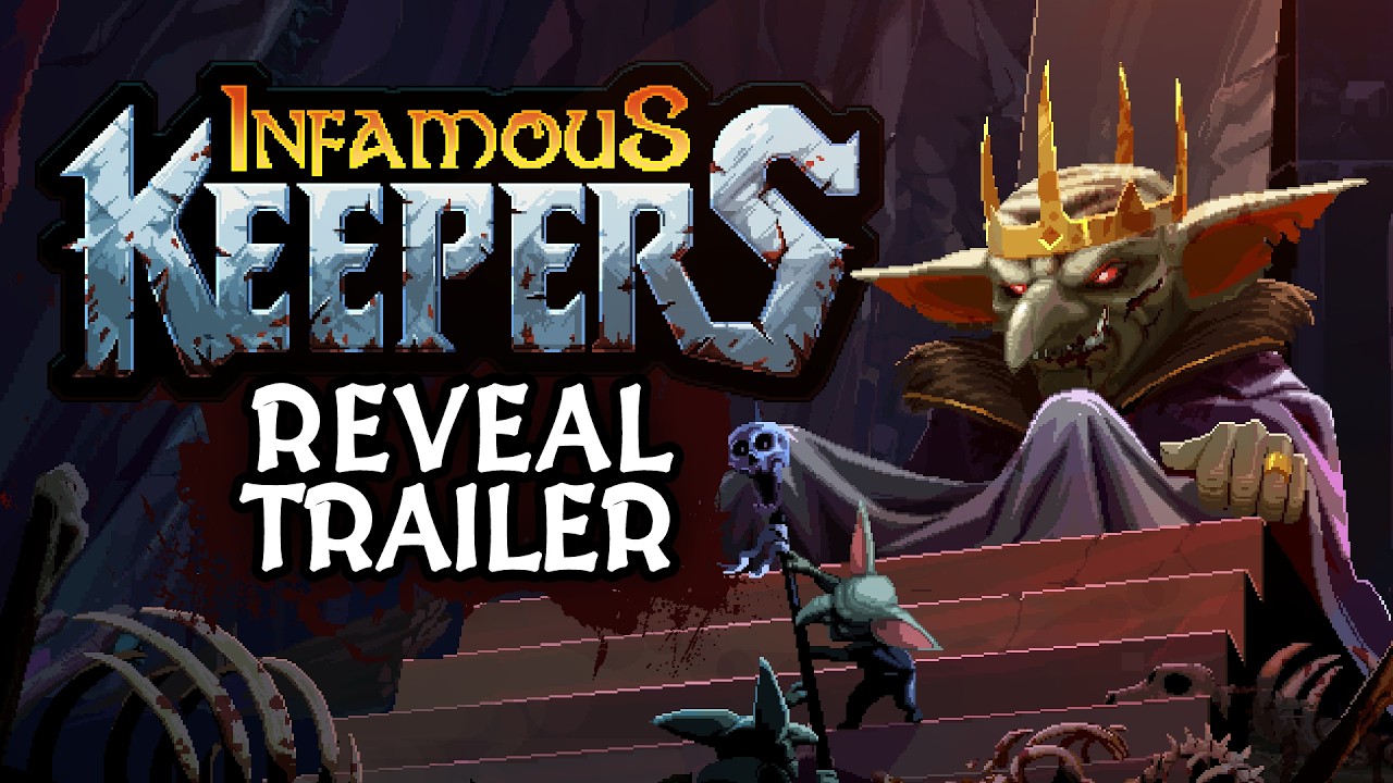 Infamous Keepers: Reveal Trailer | A Legend of Keepers Spin-off (Dungeon Manager)