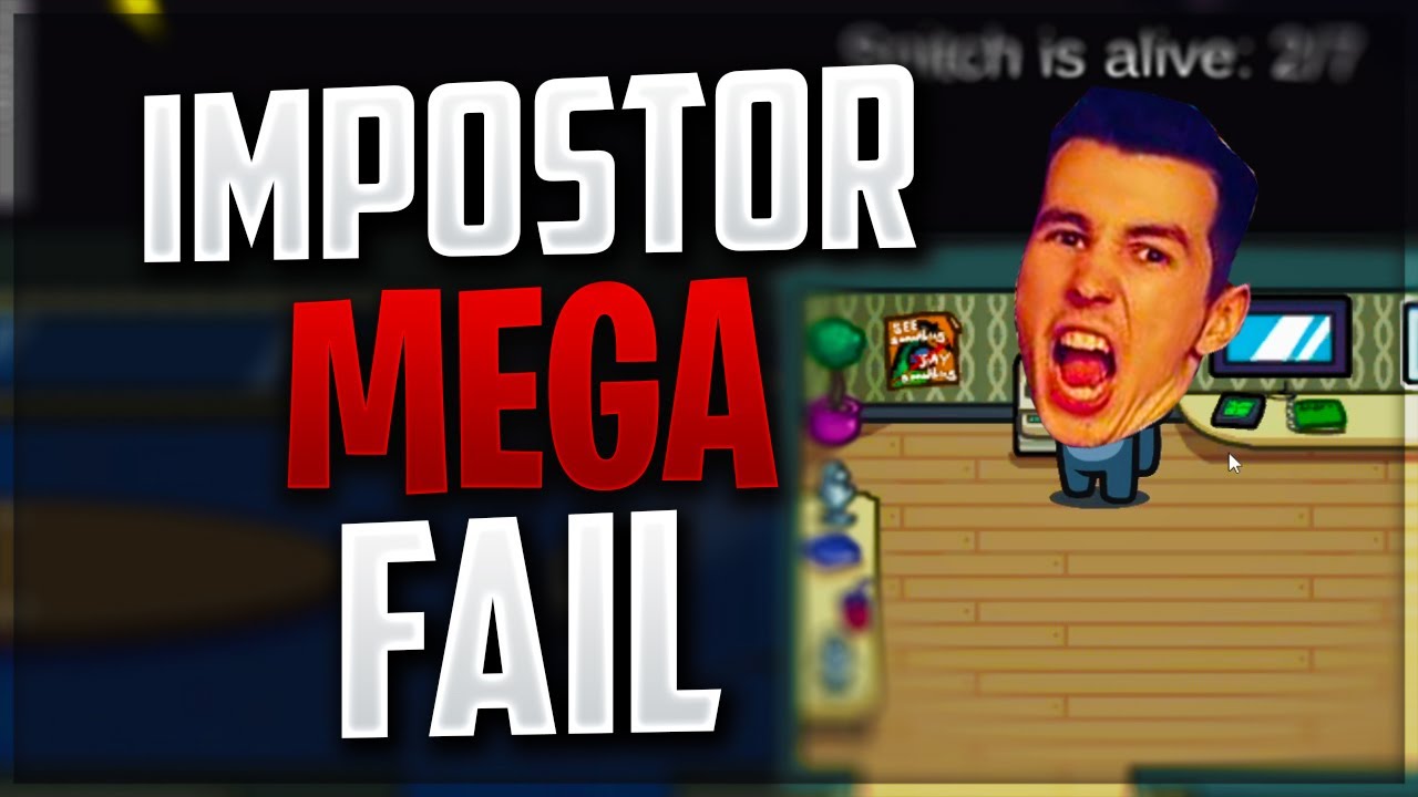Impostor WITCH MEGA FAIL pe Among Us MODAT!