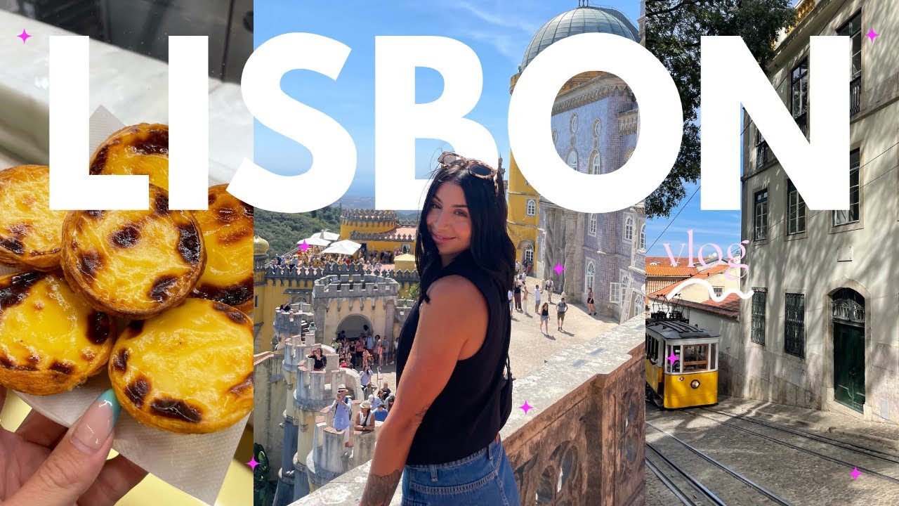 Lisbon VLOG - the cable cars, one day in Sintra & eating all the pasteis de nata | Adele Maree