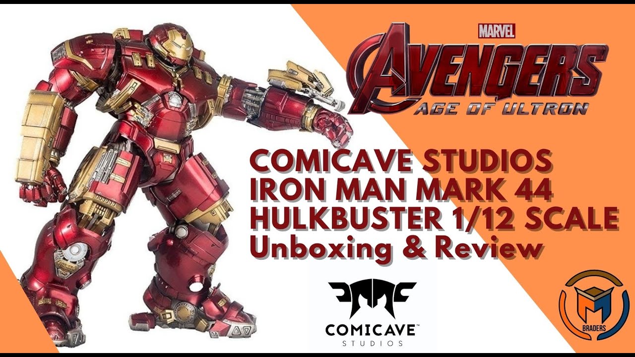 Comicave HULKBUSTER 1/12 Scale - Unboxing and Review