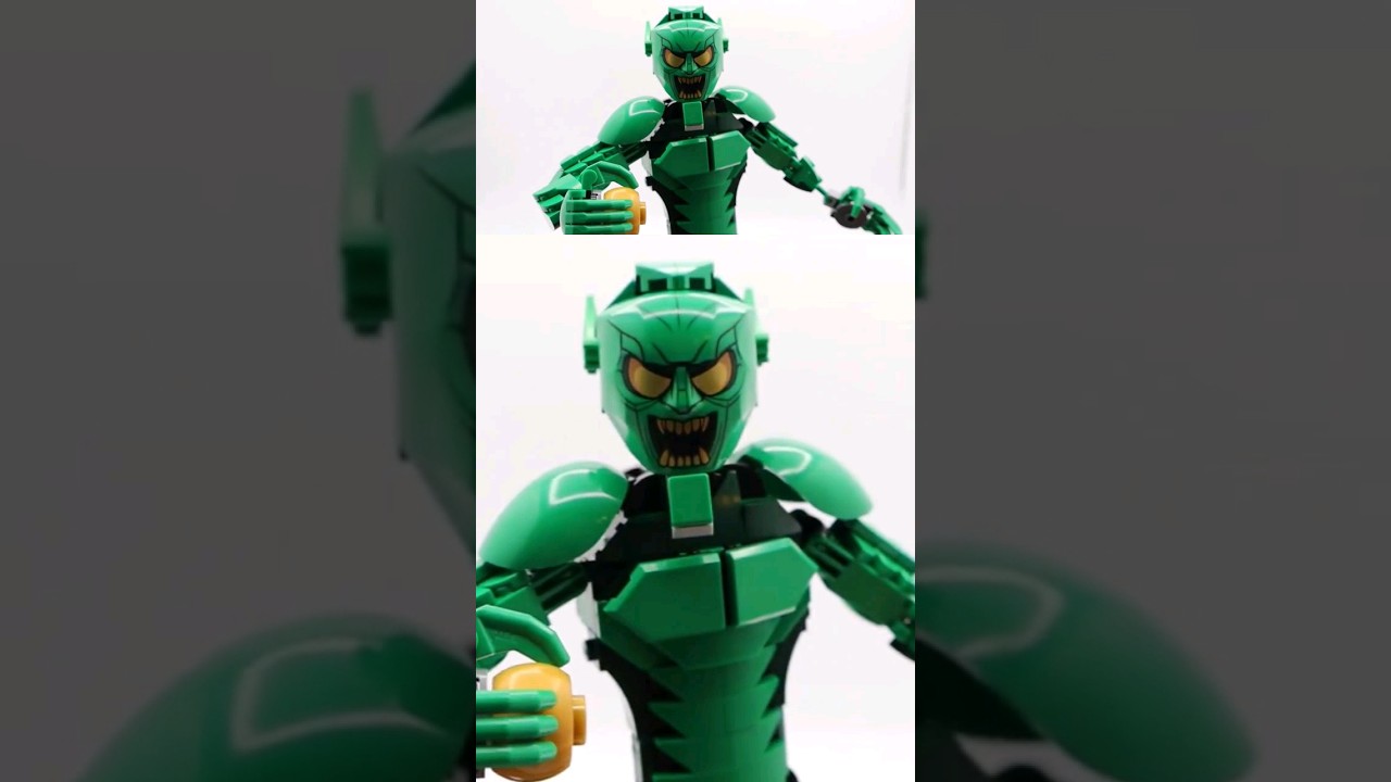 LEGO Marvel 76284 Green Goblin Construction Figure LEGO Speed Build Review  #legogreengoblin #lego