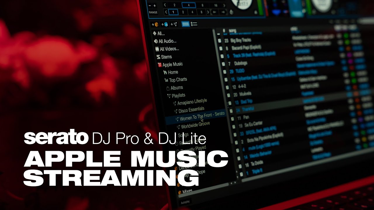 Apple Music Streaming for Serato DJ Pro & Lite
