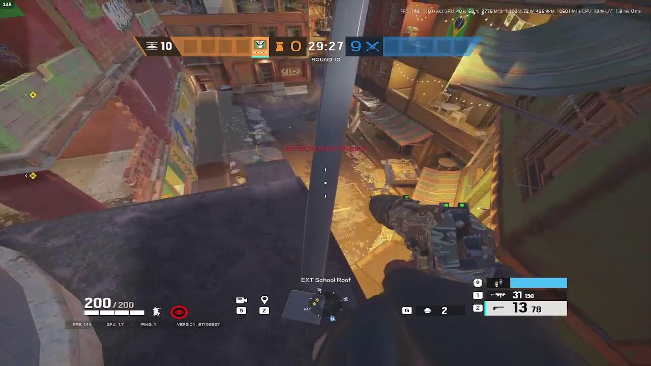 looking for good favela hiding spots R6 stream