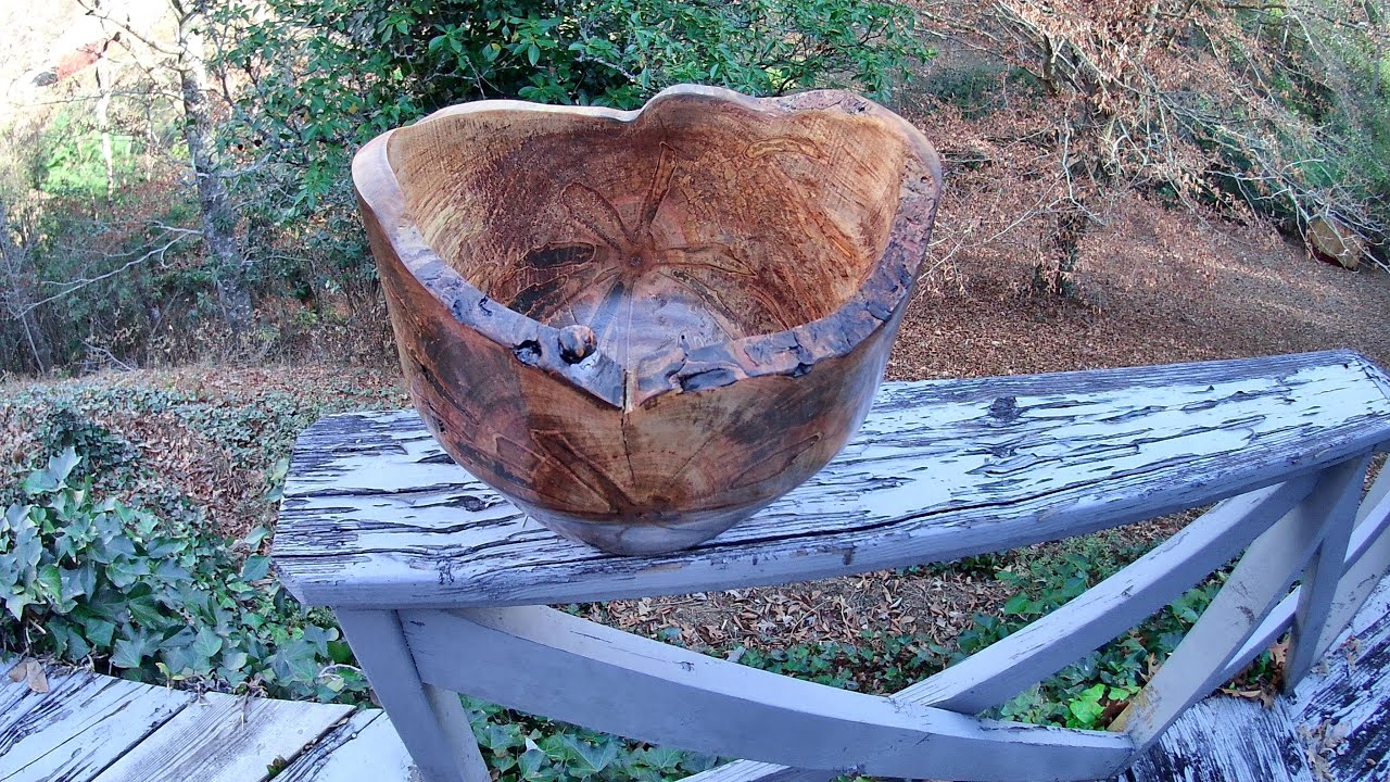 Another Ambrosia Red Maple on the wood lathe