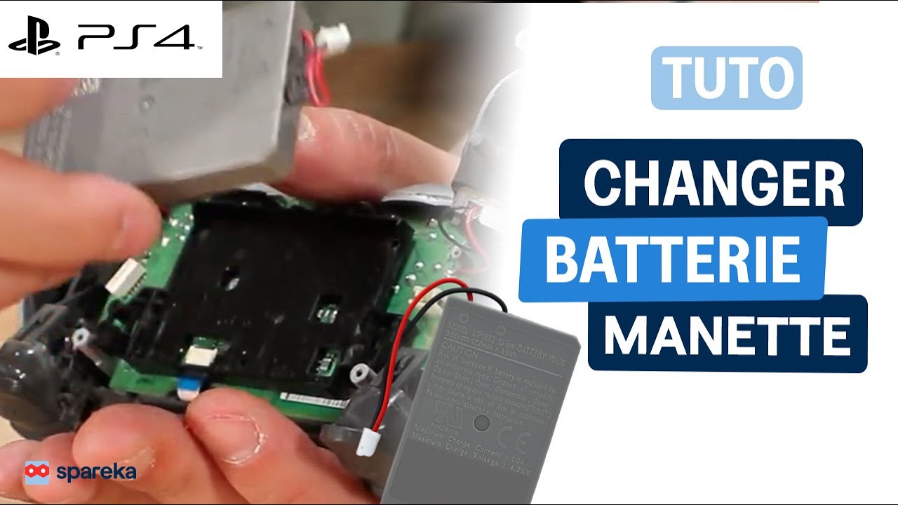 Tester et changer la batterie d&rsquo;une manette PS4 (DualShock 4) &ndash; tuto