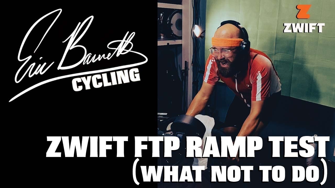 My First Zwift FTP Ramp Test (and what I did wrong!)