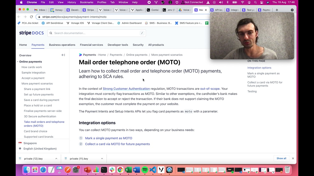 Payment with Stripe over Vonage Voice API Henry Authier