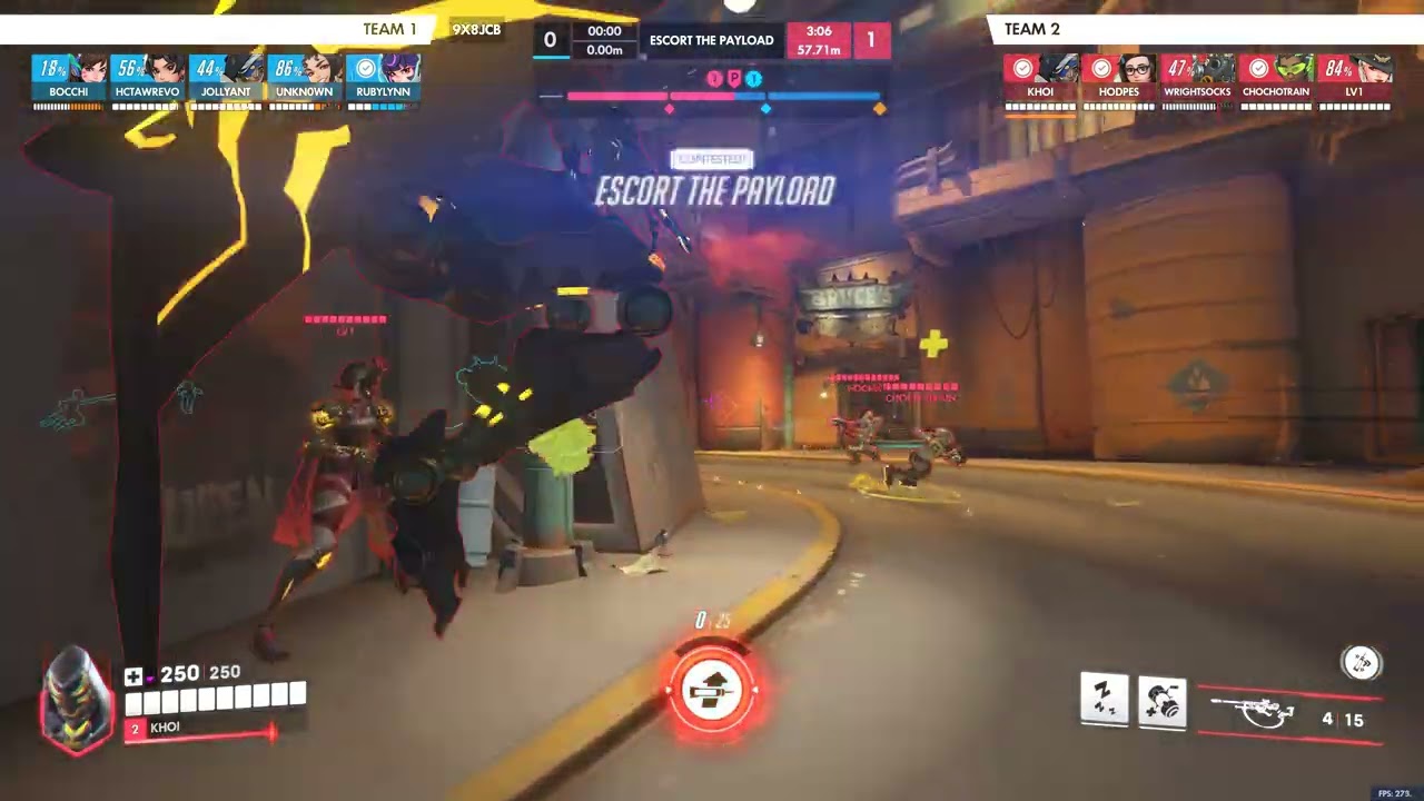 Overwatch VOD Review Plat 1 Ana Junkertown