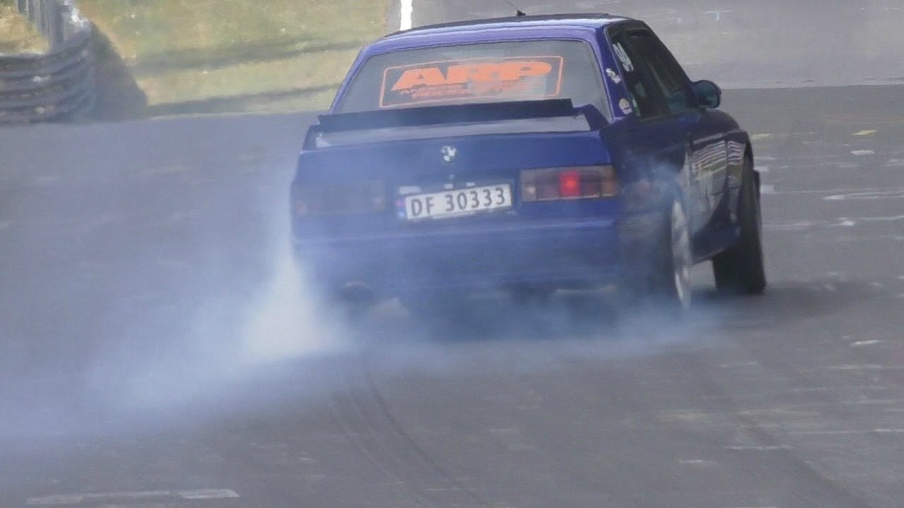 1100HP BMW E30 2JZ DRIFTING on N&Uuml;RBURGRING!