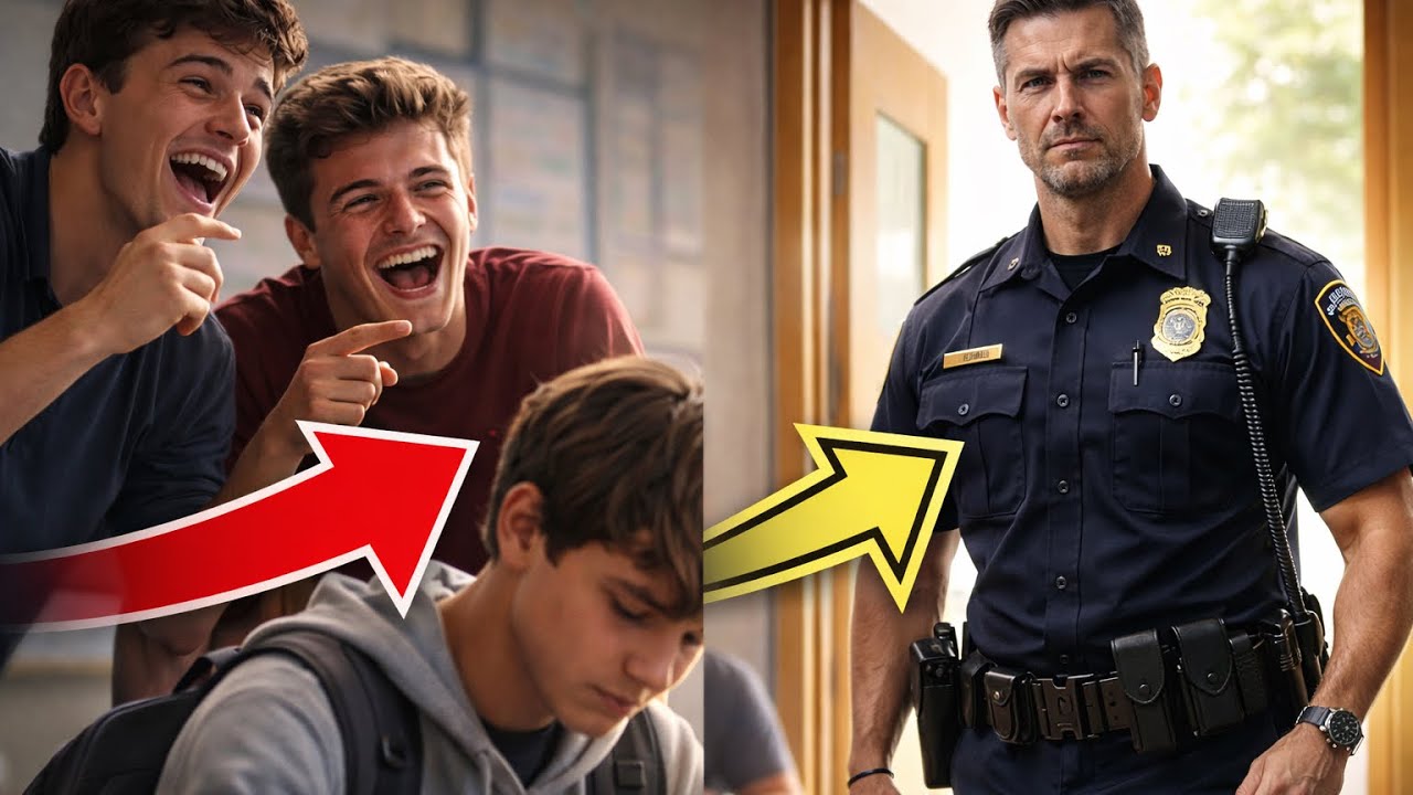 School Bullies Mocked the New Kid… Until His Father Walked Into the Classroom 