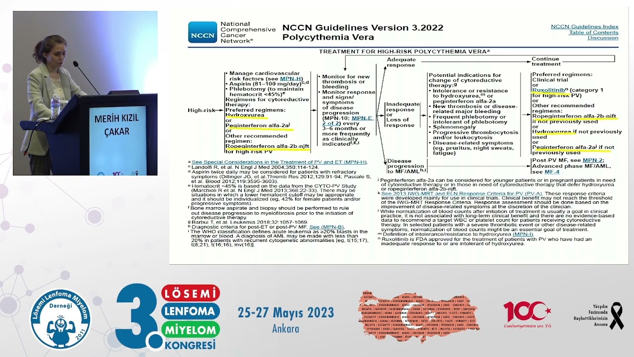 Polisitemia Vera ve Esansiyel Trombositemide Tedavi - Merih Kızıl Çakar