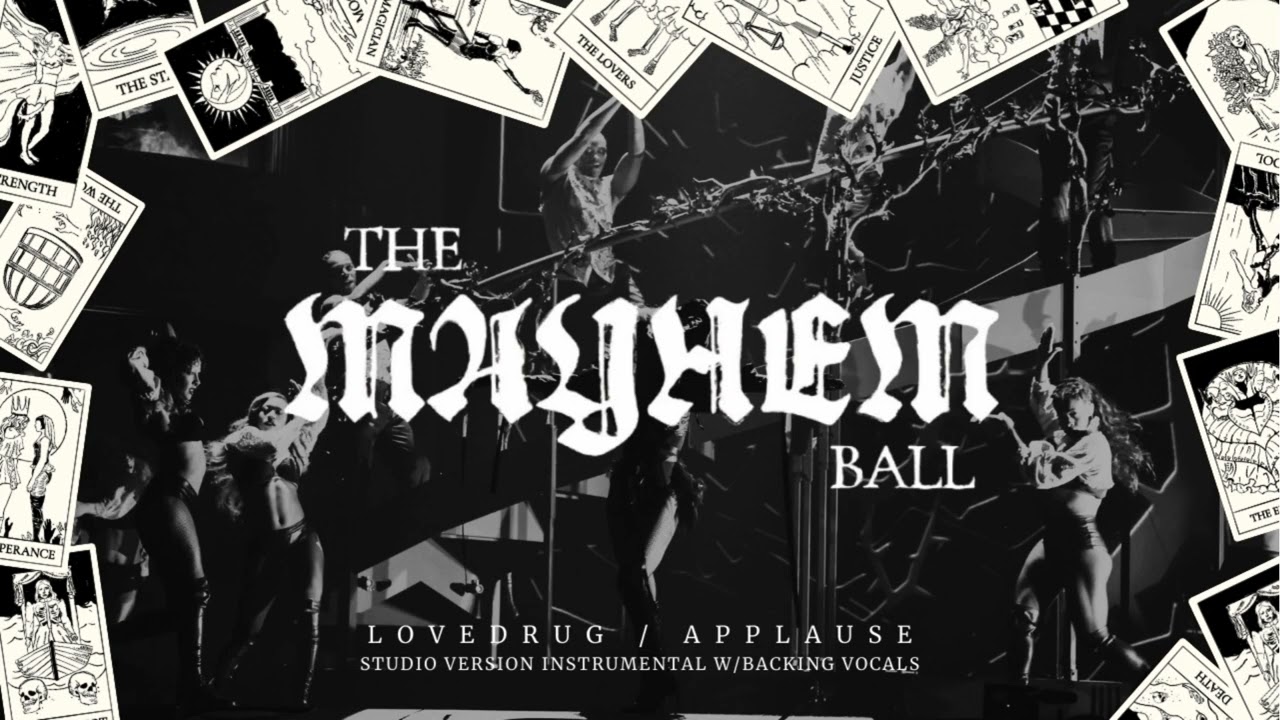Lady Gaga - LoveDrug/Applause (Mayhem Ball Studio Version Instrumental)