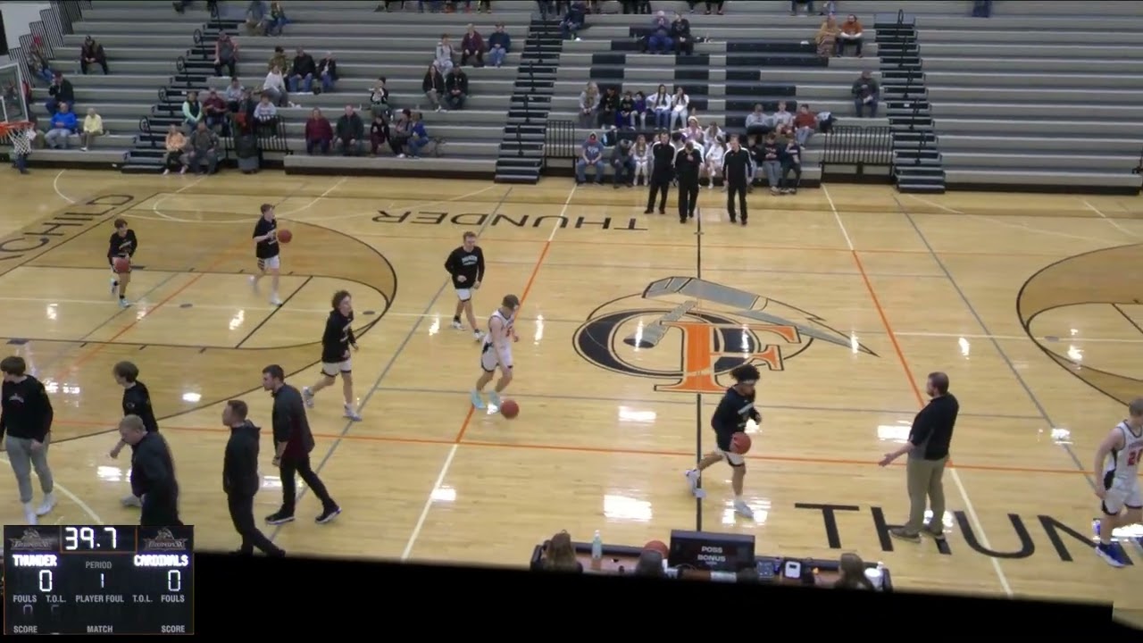 Osseo-Fairchild High School vs Spring Valley High School Varsity Boys Basketball  - January 23, 2024