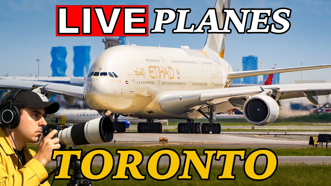 🔴LIVE Night Toronto (YYZ) Airport!? July 14th!