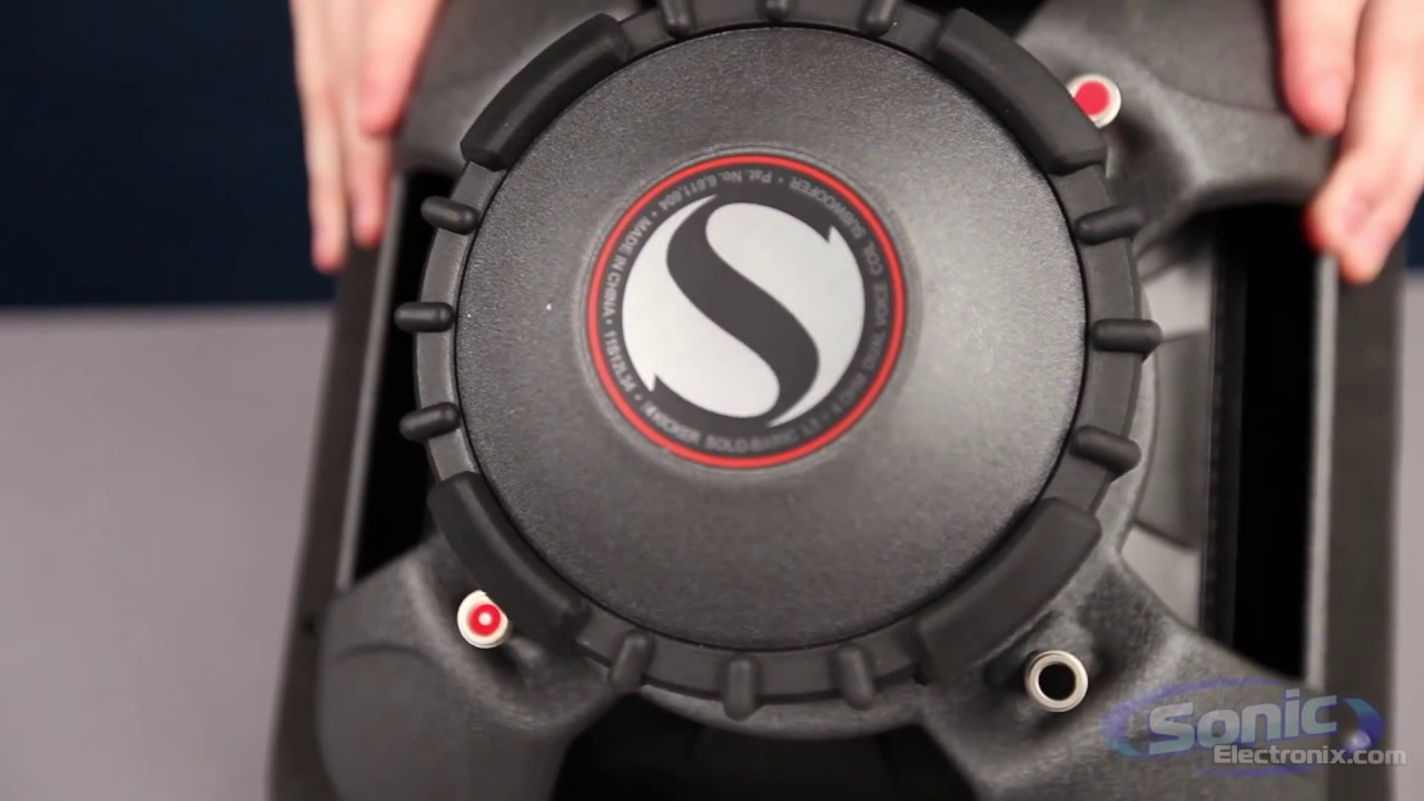 Kicker SoloBaric L3 Car Sub | Mid-Level Square Subwoofer