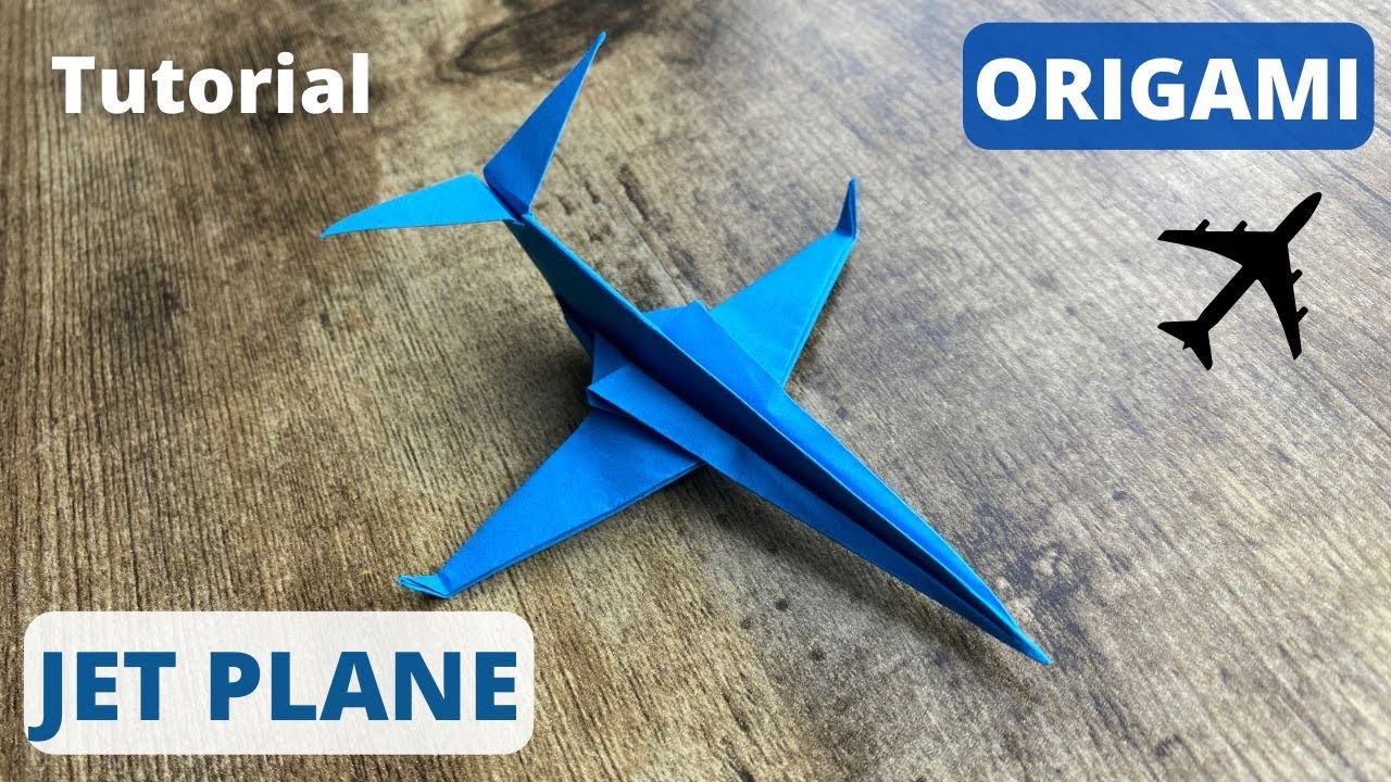 EASY JET PLANE ORIGAMI TUTORIAL ORIGAMI WORLD PLANE FOLDING | DIY PAPER PLANE ORIGAMI CRAFTING