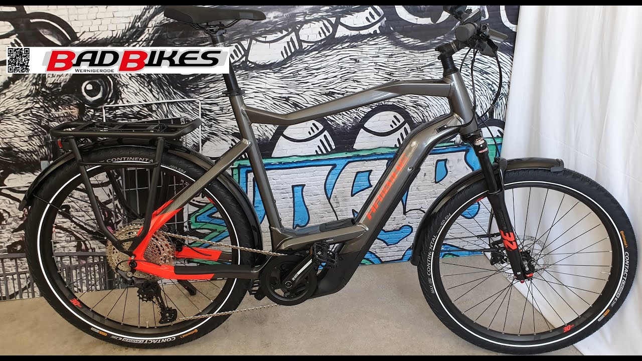 Haibike Trekking 9 Bosch Performance CX GEN4 85Nm 625WH Skybeamer SR Suntour Mobie Elektro Bike 2022