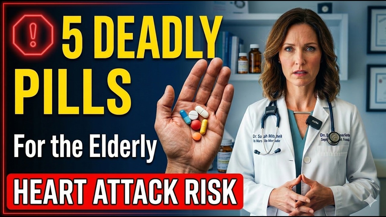 Cardiologist Warns These 5 Pills Increase the Risk of Heart Attack and Stroke in the Elderly