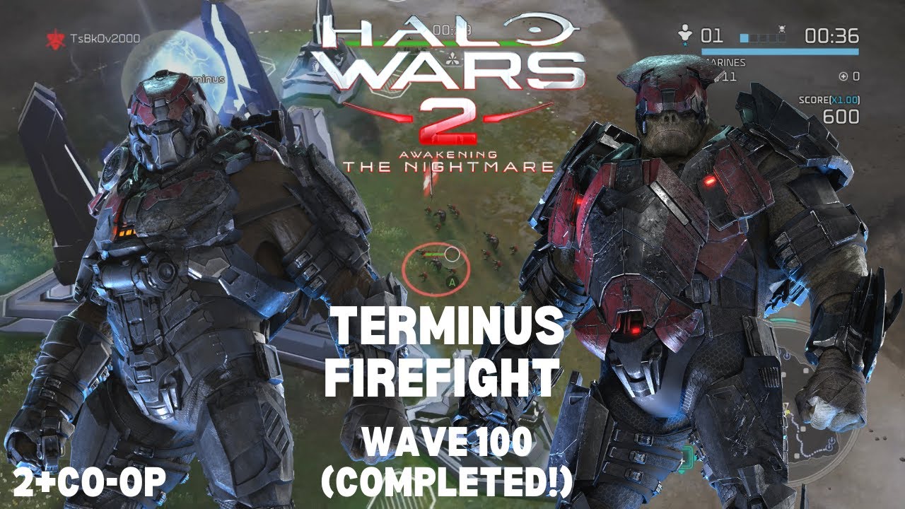 Halo Wars 2: Terminus Firefight - Pavium/Voridus | Wave 100 (Xbox Series S)