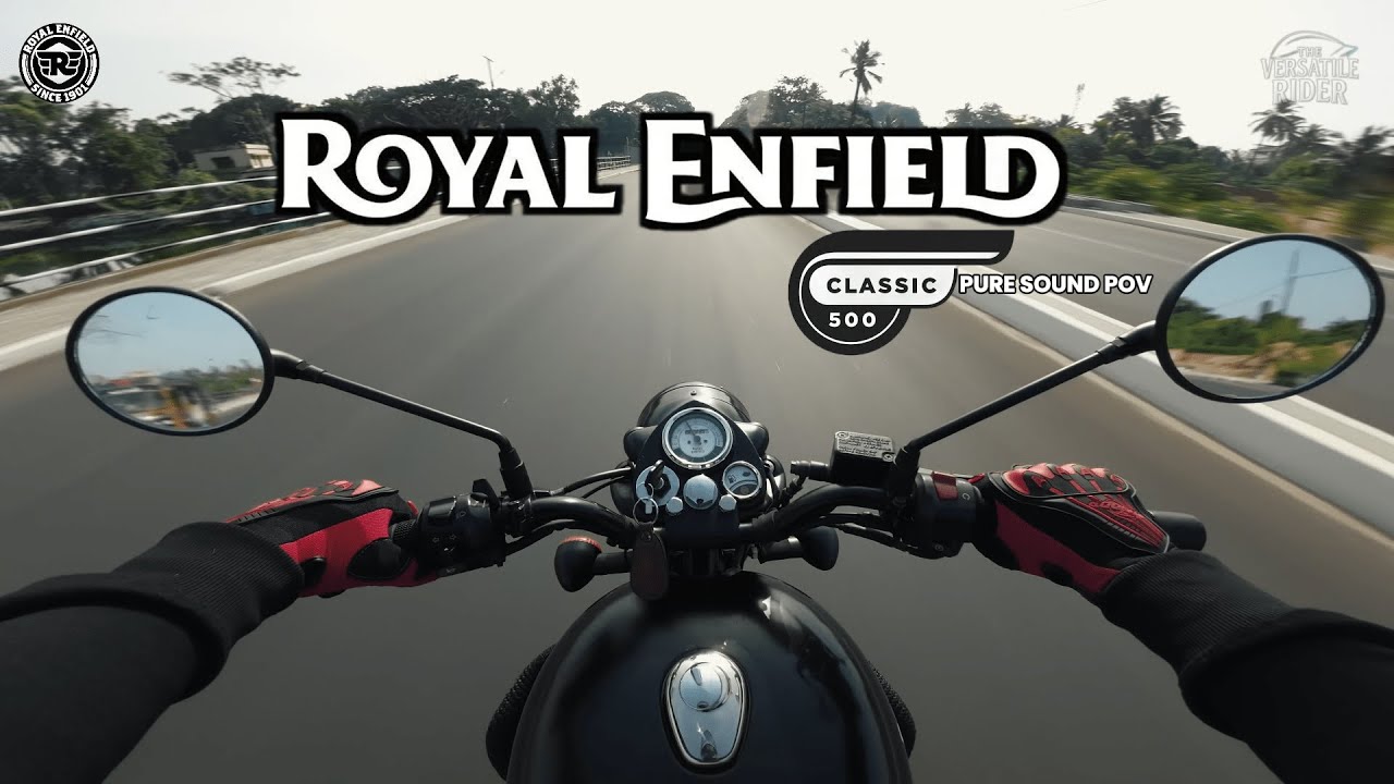 Royal Enfield Classic 500 | MW Exhaust | POV Pure Sound 4K Video | Ride#05 | ASMR |DJI OSMO Action 3