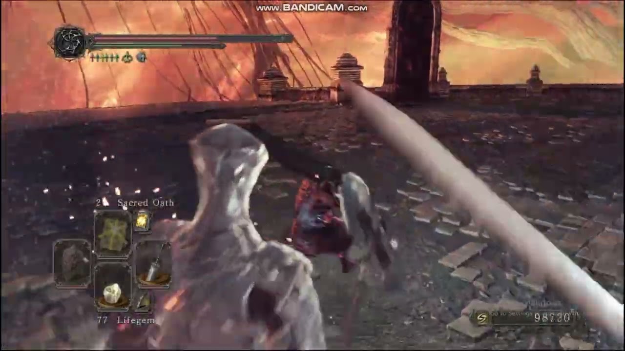 Burnt Ivory King - DarkSouls 2: Scholar of the first sin DLC 3