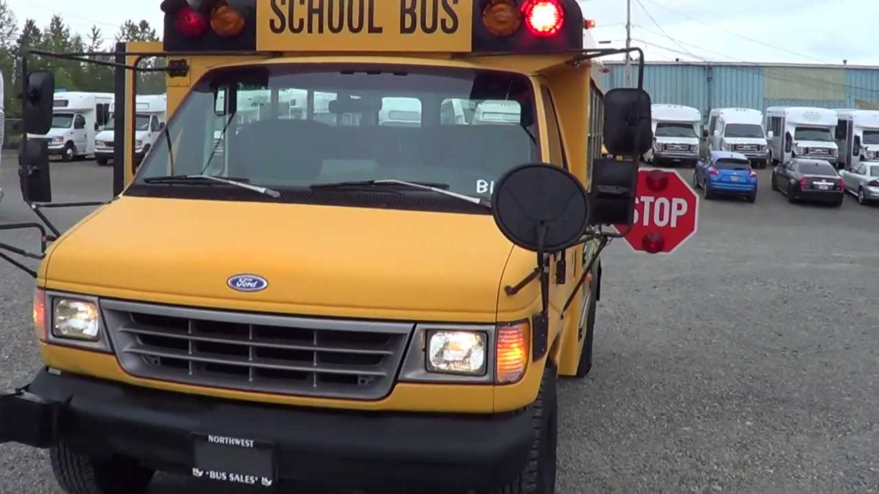 Northwest Bus Sales - 1994 Ford Collins Diesel 20 Passenger Type A School Bus For Sale - B10460