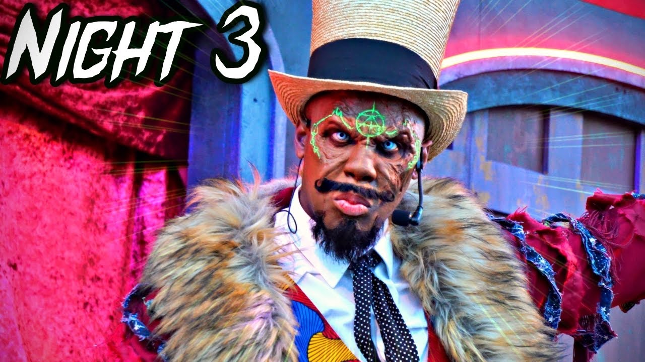 Doing Stranger Things Stay and scream and Trying out some HHN 32 Food