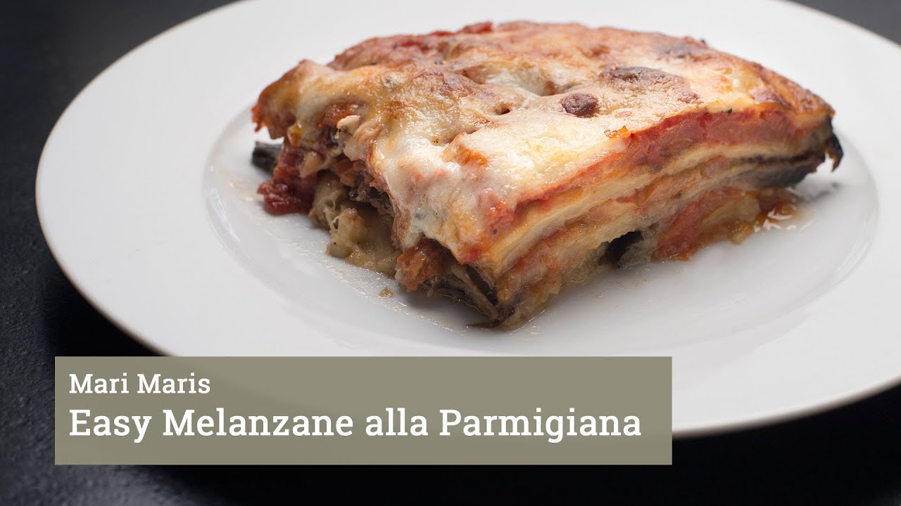Easy melanzane alla parmigiana
