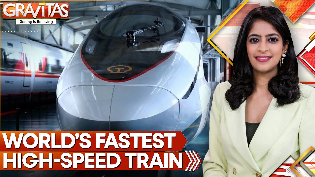 World’s Fastest High-speed Train Begins Testing | World News | GRAVITAS | WION