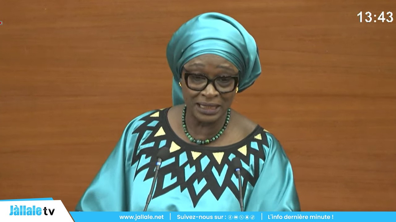 L'intégralité du discours de ministre Yassine Fall à l’Assemblée nationale 