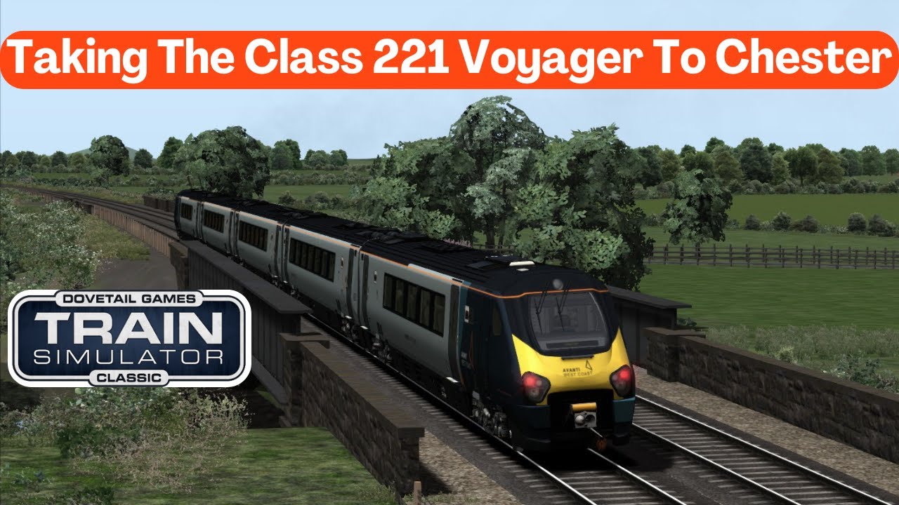 FLOORING The Class 221 Voyager To Chester! | North Wales Route | Train Simulator Classic