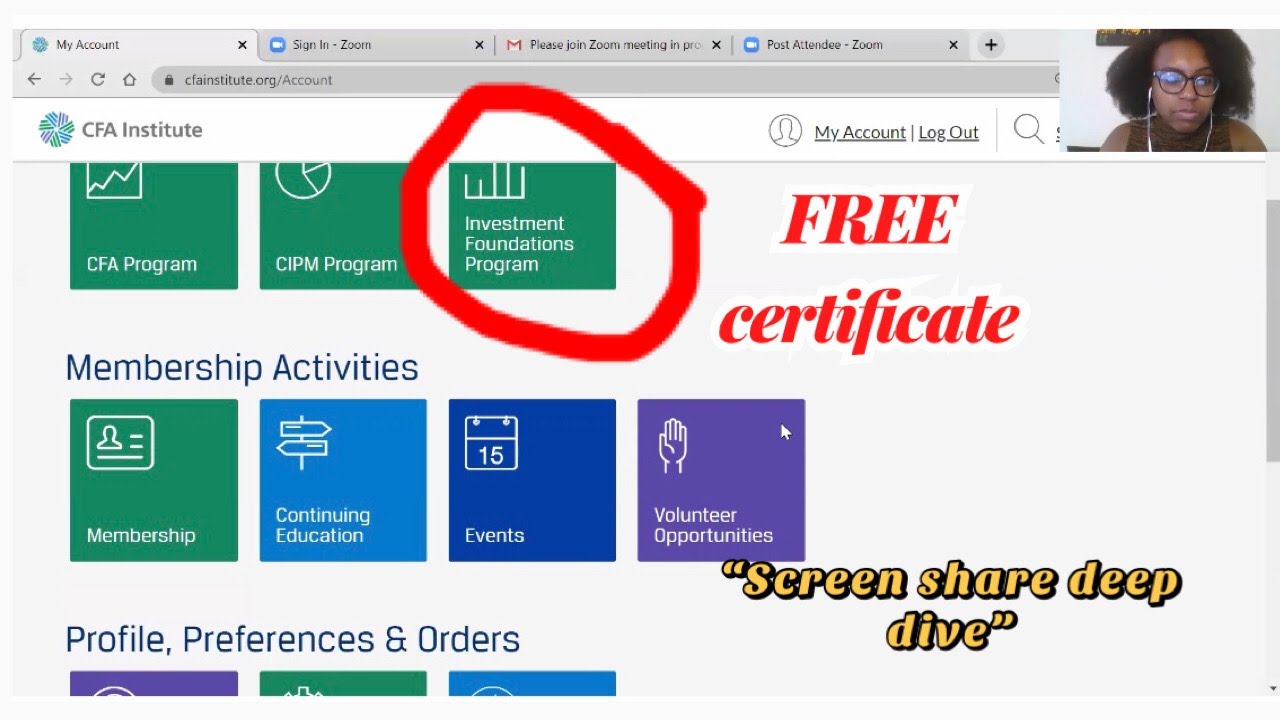 CFA Institute Investments Foundations program | FREE certificate deep dive