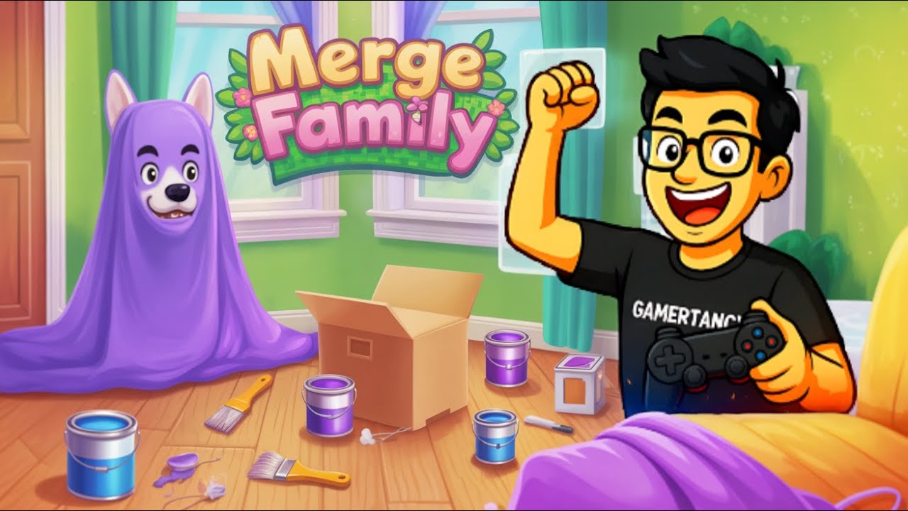 Merge Family 🏡 ✨ Creative Puzzle & Home Adventure 🎮 🧩