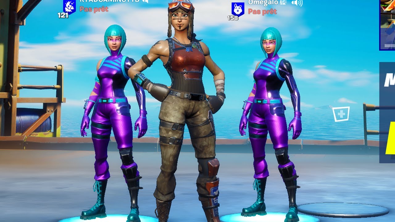 Je Troll Ces COLORA Sur Fortnite  avec ma Renegate Raider..!