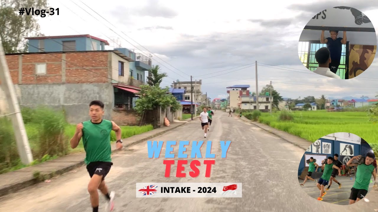 #Vlog-31 | Weekly Test | INTAKE - 2024 🇬🇧 🇸🇬 EP - 06|