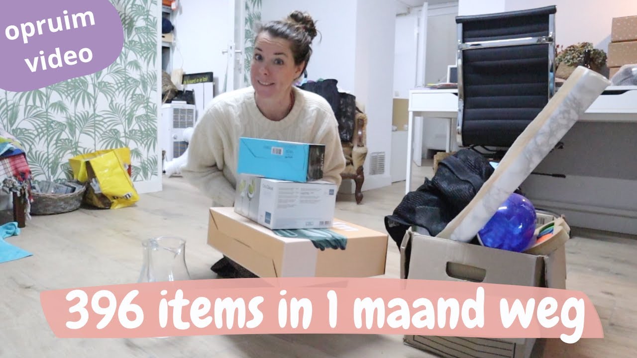 Minimalisme Bingo | opruimen en 496 spullen wegdoen