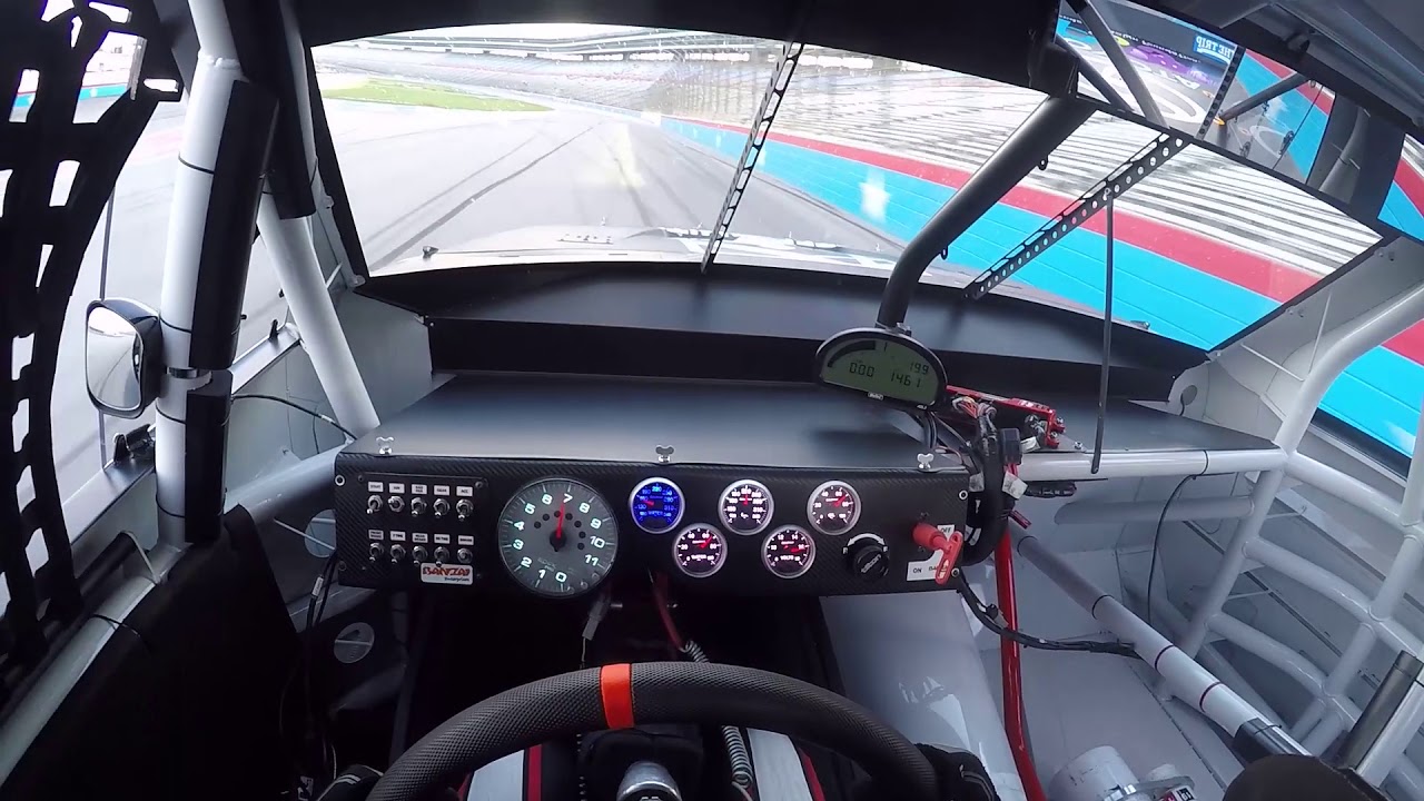 #15 Anthony Alfredo Visor Cam - NASCAR Truck at Texas Motor Speedway