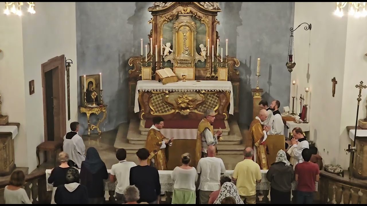 25.7.2025 (19.) Communio (Ps. 44, 3) mit Psalmversen (Greg.Choral), Lev.Hochamt, Patrozinium St.Anna