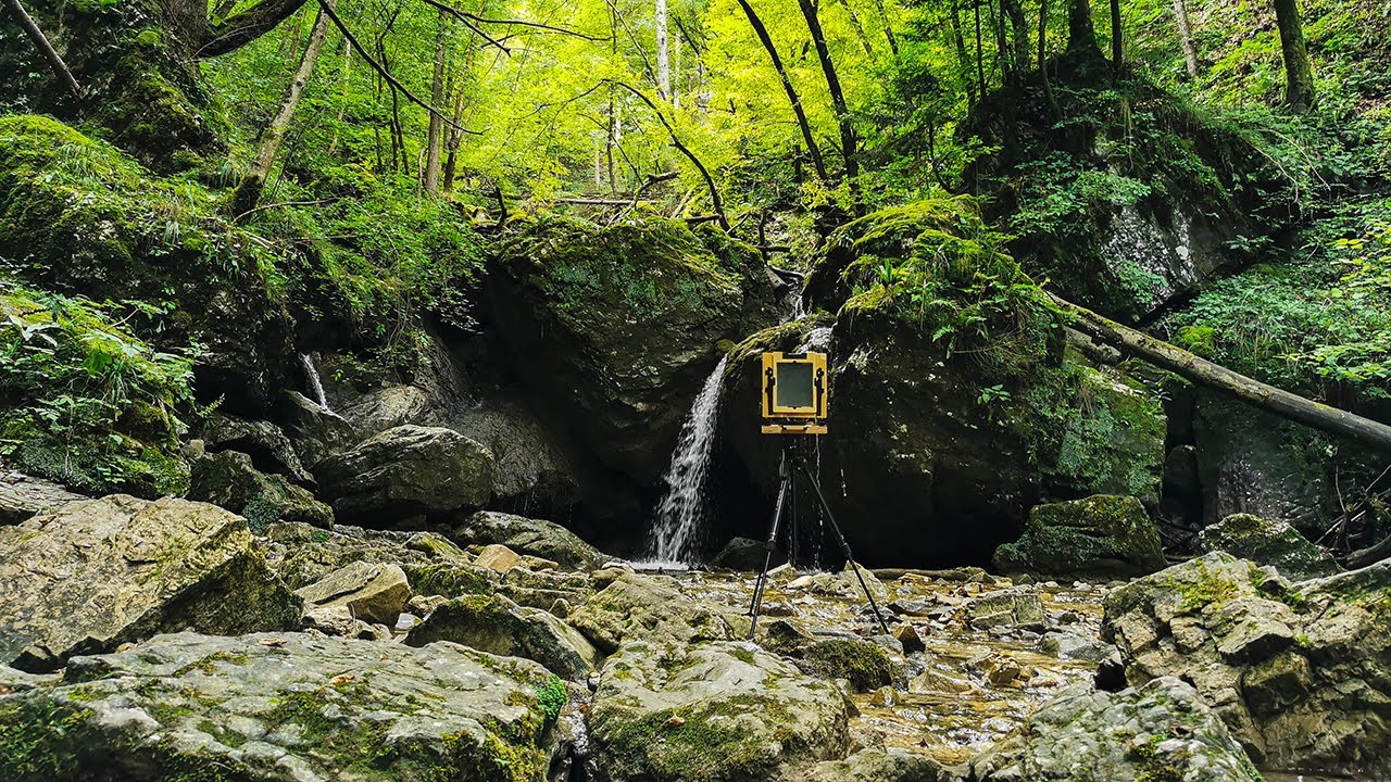 Exploring the Canyon with 4x5 Intrepid Camera | Large Format Landscape Photography on Glass Dryplate