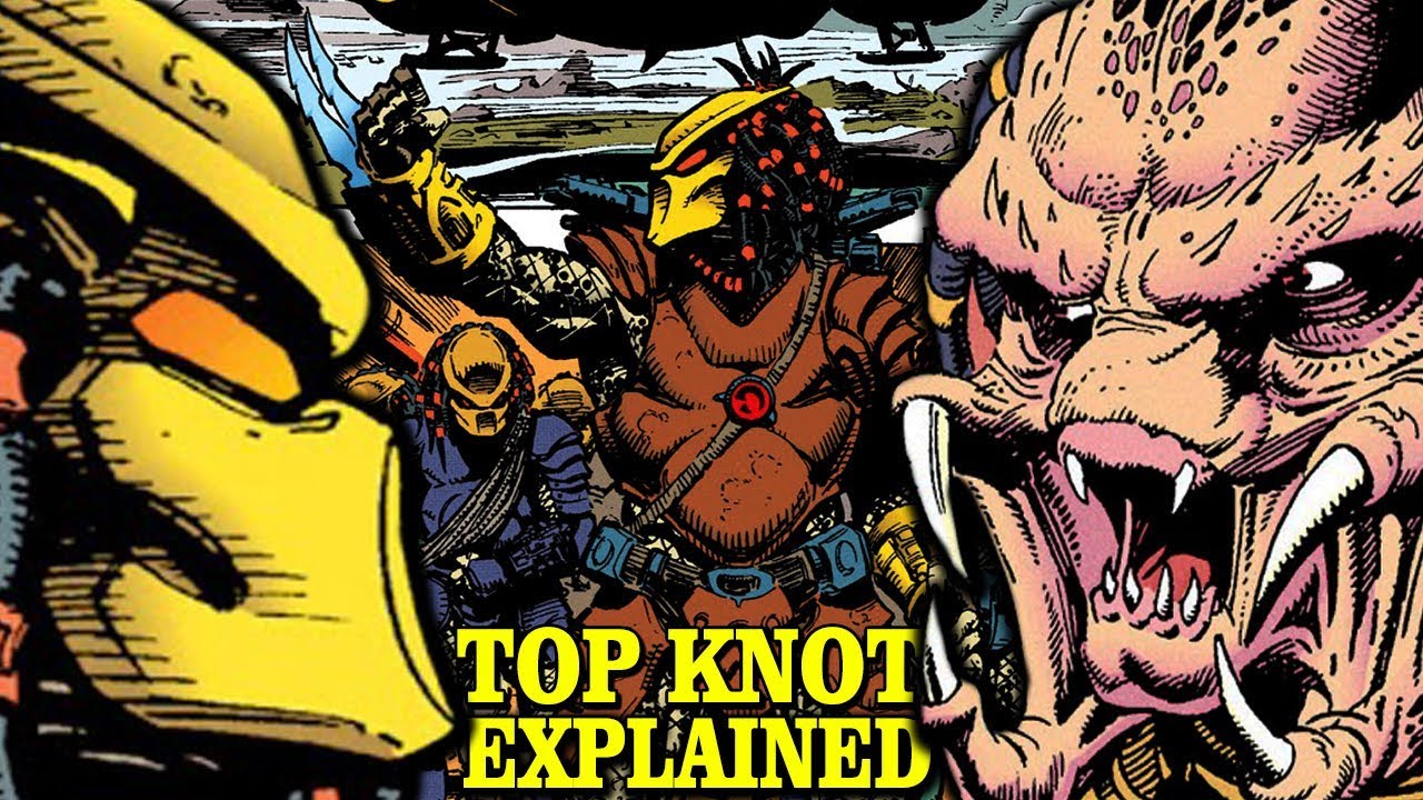 PREDATOR: LORE - TOP KNOT EXPLAINED - THE YAUTJA CLAN MACHIKO NOGUCHI JOINED