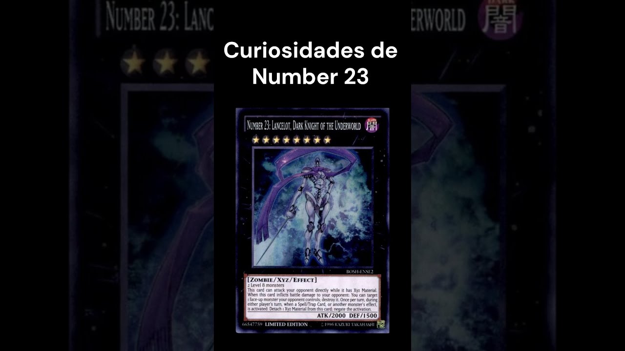 Curiosidades de Number 23 | Curiosidades de las Cartas de Yu-Gi-Oh! ZEXAL 