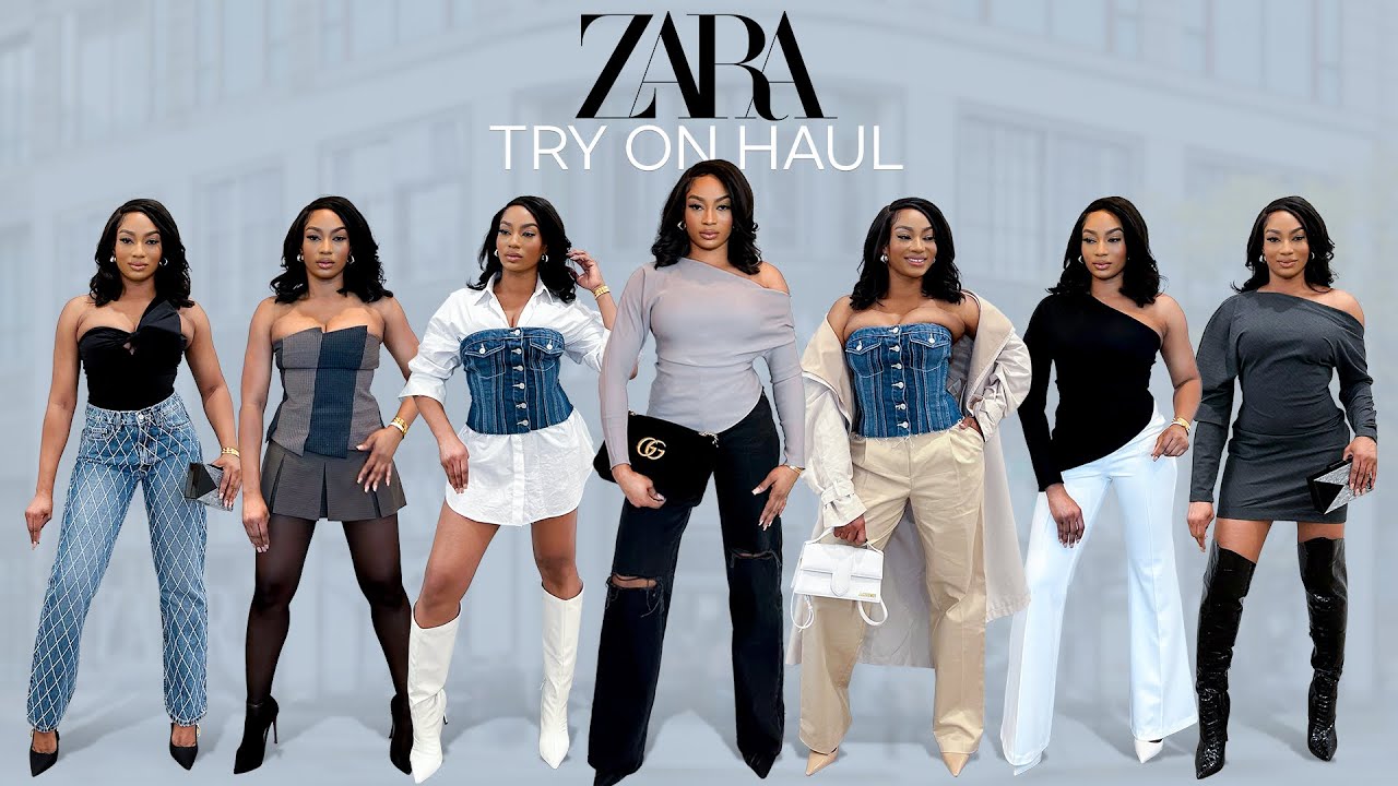 ZARA TRY ON HAUL 2023 | MUST HAVE HOLIDAY ZARA OUTFITS | ZARA TRY-ON HAUL FALL WINTER  2023