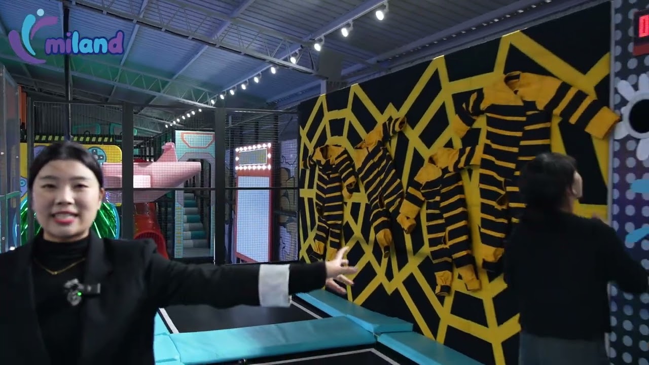Trampoline Park Equipment Showroom Tour | Factory Introduction by Professional Supplier