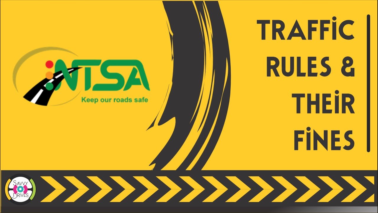 NTSA Traffic Rules - Savvy Drives